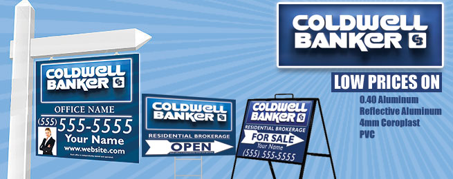Coldwell Banker signs