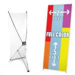 banner with stand