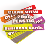 Clear Business Cards Printed Cheap