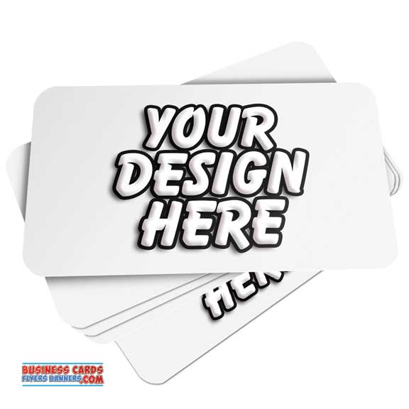 business cards with round corners