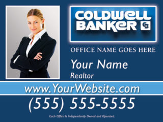 Coldwell Banker 24x18 Sign template 2b