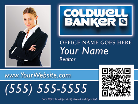 Coldwell Banker 24x18 Sign Template 3b