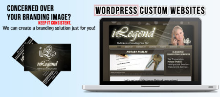 custom wordpress website